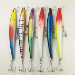 Whole Lot 12 Fishing Lures Lure Fishing Bait Crankbait Fishing Tackle Minnow Hooks Bass 12g 11cm265o