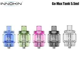 Innokin GoMax Sub-Ohm-Tank, 5,5 ml Fassungsvermögen, Top-Fill-Zerstäuber, Go Max Plex 3D-Matrix-Spule, 510-Gewinde-Tank, verstellbarer Luftstrom, Vape Authentic