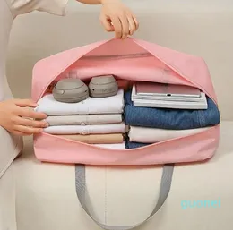 Duffel Bags Oxford Cloth Travel MultiFunctional Storage Bag Women Handbag Foldable Convenient Large