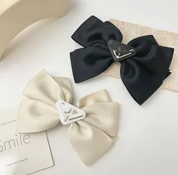 Moda saç aksesuarları bowknot kızlar barrettes bayan mektup saç tokası basit kafa bandı boş zaman saç klipsleri