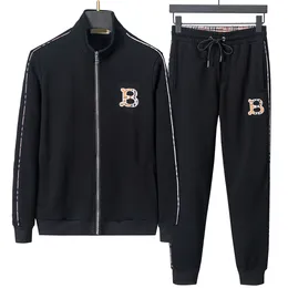 Nuovo uomoSet di due pezzi Designer Tuta di lusso Moda uomo Abbigliamento sportivo Cappotto Giacca per il tempo libero Pantaloni da jogging Taglia asiatica M-XXXL