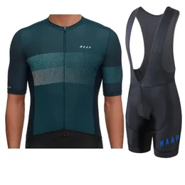 2020 cooles, kurzärmliges Radtrikot und Trägerhose von höchster Qualität, Pro-Team-Race-Fit-Fahrradset-Set, 4D-Gel-Pad mit italienischem Bein323j