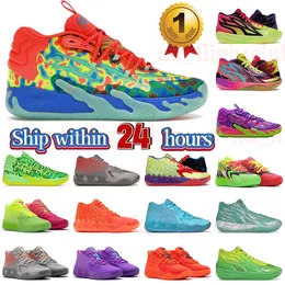 2023 New Fashion Lamelo Ball MB.03 For Mens Women mb 02 OG basketball shoes Chino Hills FOREVER RARE GutterMelo Toxic Nickelodeon Slime mb 03 melo ball Dhgate size 36-46