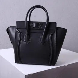 luxury bag designer handbag designer tote bag Luxury Tote Bag Classic Handbag Real Leather Smile Face Trapeze Cross Body Bag Two Sizes for Your Option wallet bag321