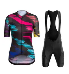 Maglia da ciclismo Set 2022 Maglia da ciclismo da donna Tuta da triathlon traspirante Manica corta da donna MTB Abbigliamento da ciclismo Maillot Ciclismo Ropa Ciclismo Set J230422