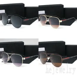 Óculos de sol ovais de grandes dimensões P óculos de designer masculinos casuais casuais simplesmente piloto Sonnenbrille Metal FORNT FORD FORÇA