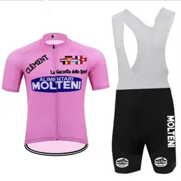 Molteni Pink Pro Team Cycling Jersey Long Sleeve Ciclismo Maillot Ctricota Ciclismo Para Hombre Larga Jersey Mtb Clothing 2020267h