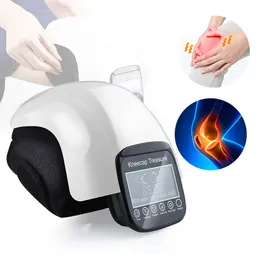 Leg Massagers Air Pressure Vibration Electric Knee Massager Red Light Physiotherapy Heated Foot Massage Apparatus For Joint Pain Relief 231121