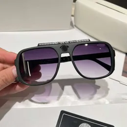 디자이너 Versage Sunglasses Vercaces 해외 새로운 남성 및 여성 상자 팬 가족 헤드 클래식 한 여행 블루 안경 스포츠 2024