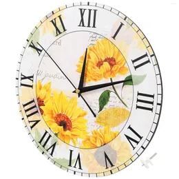 Wall Clocks Home Artistic Clock Decor Exquisite Hanging Decorative For Gift Bedroom