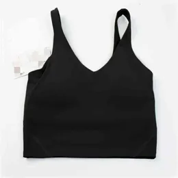 LU Lu Shockproof Yoga Bra Running Gym Sport Bra Top Designer Women Ender Up تمرين قميص اللياقة البدنية Tops Brassiere 1899