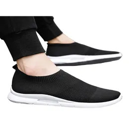 Sapatos de caminhada Sapatos de corrida Mens Slip On Walking Sneakers