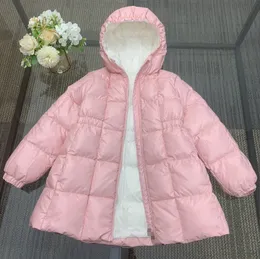 Moncl2023 High End Kids Closes Girl Down Jacket Kids Designer Clothes Christmas Gifting Pink DownジャケットSimbakidsサイズ110-160cm