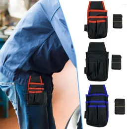Storage Bags Multiple Pockets Adjustable Buckle Ergonomic Design Waist Bag Screwdriver Utility Kit Small Tool Belt Holder Workshop Equipment