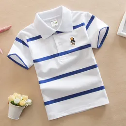 Футболки Джаргазол футболка детская одежда Овергательную воротничком для мальчика для летнего топа
