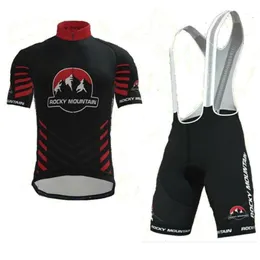 2023 Pro Team Rocky Mountain Cycling Jersey Respirável Ropa Ciclismo 100% Poliéster Roupas baratas-China com Coolmax Gel Pad Short275c