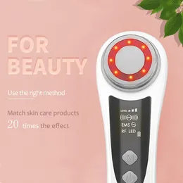 Dispositivi per la cura del viso Attrezzature RF per la bellezza domestica Ems micro corrente pon riparazione pulizia e miglioramento strumento di massaggio 231121