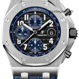 Automatische mechanische horloges van Zwitserse makelij Ademar Pigue Watch Royal Oak Horloges Zeezwart/blauw Middernacht 42 mm 26470ST OO A028CR.01 WN-DL63