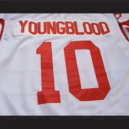 Men Women Youth Derek Sutton Hamilton Mustangs Hockey Jersey Youngblood  movie Patrick Swayze jerseys Custom Any Name Number