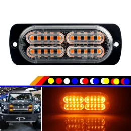 شاحنة 20 LED ضوء الطوارئ لتحذير السيارات وميض الشرطة الشرطة القوية أضواء Lightbar zz