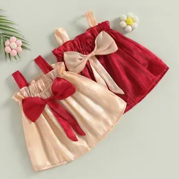Mädchenkleider Summer Born Baby Dress Infant Ärmellose Taufkleider Prinzessin Birthday For Girls Clothes