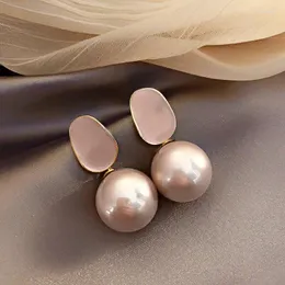 Dangle Earrings 2023 Korean Senior Sweet Pearl Drop Fashion Lovely Temperament Versatile Fresh Women Jewelry Accessories