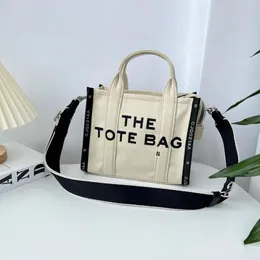 Sacola de designer bolsa de lona crossbody bolsa de ombro lazer viagem grande capacidade saco de compras de luxo moda bolsa presente natal