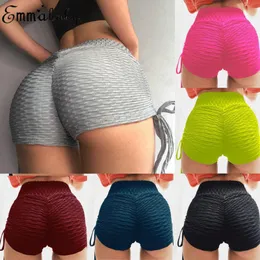 Yoga Roupfits Women Summer Summer Beach High Scrunch Bottom Push Up Shorts 7 Cores1