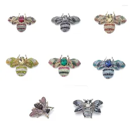 Brooches PD BROOCH High-end Cute Level Full Zircon Small Bee Corsage Clothing Accessories In Stock For Men