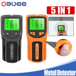 Detectores de metal industrial 5 em 1 Detector de profundidade O sensor de scanner de parede eletrônico de parede de parede eletrônica para detectar os buscadores 230422