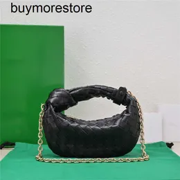 Bottgas Ventas Jodies Handbag Woven knotted Sheeskin 7a品質の結び目下の条件元のシープスキンハンドヘルド肩