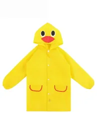 Cappotto antipioggia per ragazzi e ragazze, impermeabile per animali dei cartoni animati, impermeabile elegante per bambini, adatto per altezza 35,43-51,18 pollici