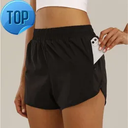 LU-0160 Marke Frauen Yoga Outfits Hohe Taille Shorts Übung Kurze Hosen Fitness Tragen Mädchen Läuft Elastische Erwachsene Sportswear66