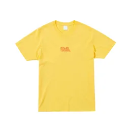 23ss Yaz ABD Artı Boyutu Tee T shirt Rahat Basit Baskı Premium Streetwear Boy Pamuk Kısa Kollu Erkek Kaykay Unisex Tshirt