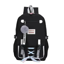 Outdoors упаковывает женский модный рюкзак с USB Port School School Bags Girls Mite Bookbags Студент пакет для ноутбука супер милый для школы te