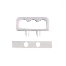 Envoltório de presente Snap Clip Combinado Pesado Pendure Tabs Box Pacote Euro Hanger Slot Buraco Preto Pendurado Tab Merchandise Header Hook Plastic Display