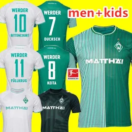 23 24 24 Werder Bremen Specjalne koszulki piłkarskie 2023 2024 Jak głęboka jest twoja miłość karze bittencourt friedl Stark Veljkovic Schmid Agu Jersey Football Shirts Men Kids Kit Kids
