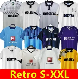 Tottenham Retro Soccer Jerseys 2006 07 08 09 10 1983 84 1986 Spurs Klinsmann Gascoigne Andton Sheringham 1991 92 93 94 95 98 1999 Klasyczna koszula vintage