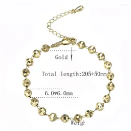 Anklets Anklets Gold Beads Anklet For Women Simple Black Fashion Bohemian Leg Chain Summer Sandals Foot Jewelry Hippin Drop Delivery J Dhun8