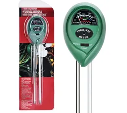 3-in-1-Bodenmesser Bodenfeuchtigkeitsmessgerät für Gartenzucht mit pH