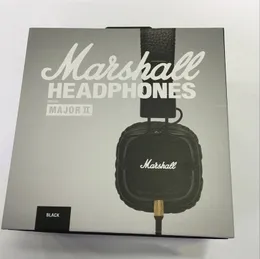 Marshall Second Generation Headphones Wired Headset Rock Noise Reduction Head Phone Computer Gaming Headsets With Retail Box DHL Free