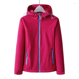 Men's Jackets Unisex Mode Hiver 2023 Women And Mens SoftShell Jacket Hiking Waterproof Windproof BreathaBle Roupas Masculinas