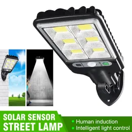 Sensor Street Solar Light PIR Датчик движения садовая стена открытая лампа водонепроницаемой 340K