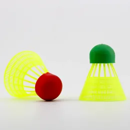 كرة الريشة Welkin 5pcs السرعة المصغرة Super Nylon Rubber Ball Head رئيس كرة الريشة مكوكات كبيرة الاستقرار في الهواء الطلق كرات التدريب الرياضي 231120