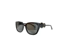 Óculos de sol feminino para homens e mulheres, óculos de sol masculino, estilo fashion, protege os olhos, lente uv400 com caixa aleatória e estojo 2855