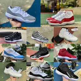 Trainer Cement GREV 11 11S High Basketball Shoes Jumpman MENS Mujeres Retro Jubileo Cool Grey Cherry Playoffs Bred Jam Gamma Blue Concord 45 Low Columbia Sneakers