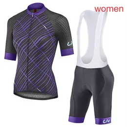 2022 Summer Liv Team Womens Cycling Short Sleeve Jersey Bib Shorts مجموعة Ropa Ciclismo Racing للدراجة الموحدة للدراجة الخارجية 224b