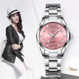 WRISTWATCHES KARTZ HOGE KWALITEIT KLASSIEKE 30 MM VROUWEN ROESTVRIJ STALEN BAD Waterdicht Dameshorloge Nieuwe Jaar Gift Horloge