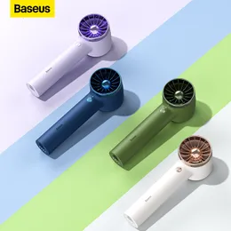 その他 ホームガーデン Baseus ハンドヘルドファン USB 充電式小型デスクファン ポータブル冷却クーラーファン 旅行用 ミニファン ハンディファン パワーバンク付き 230421