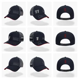 2023 new F1 peripheral accessories team racing cap male and female racers and fans baseball cap duck tongue sun bent brim hat